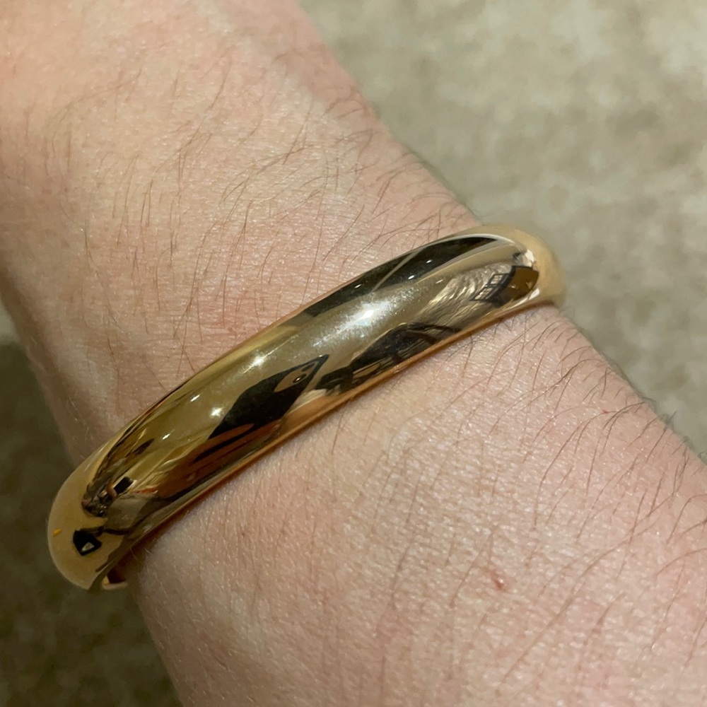 Yellow gold bracelet